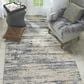 Nourison Rustic Textures RUS04 7"10" x 10"6" Beige and Grey Area Rug, , large