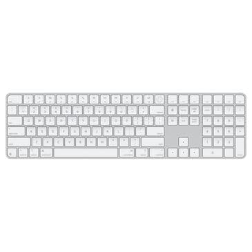 Apple Magic Keyboard with Touch ID and Numeric Keypad for Mac models with Apple silicon (USBC) in Silver and White, , large