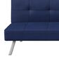 Lifestyle Solutions Corey Convertible Sofa in Navy, , large