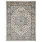Nourison Quarry  QUA05 10" x 14" Ivory and Grey Area Rug, , large