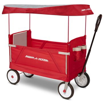 Radio Flyer 3-In-1 Folding Wagon with Canopy, , large