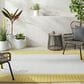 Surya Alfresco 8"10" x 12"10" Pearl, Saffron, Beige and Tan Indoor/Outdoor Area Rug, , large