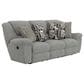 Catnapper Trifecta Manual Reclining Sofa with Drop Down Table in Nature, , large
