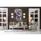 Vantage Morrissey Lamp Table in Silver and Brown, , large