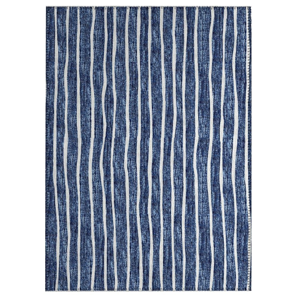 Dalyn Rug Company Laidley 1"8" x 2"6" Navy Indoor/Outdoor Area Rug, , large