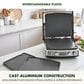 Green Pan Elite 14" Contact Grill and Griddle in Cloud Cream, , large