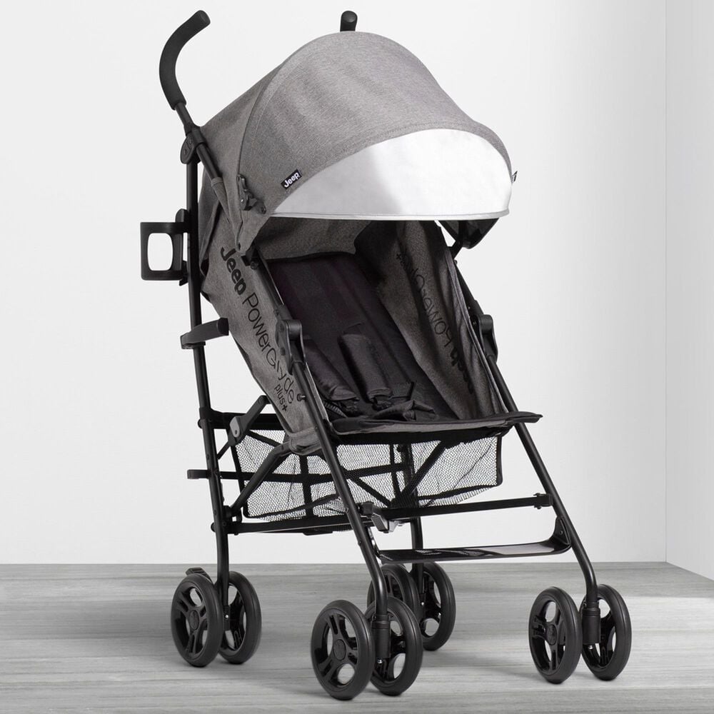 Delta Jeep PowerGlyde Plus Stroller in Grey, , large