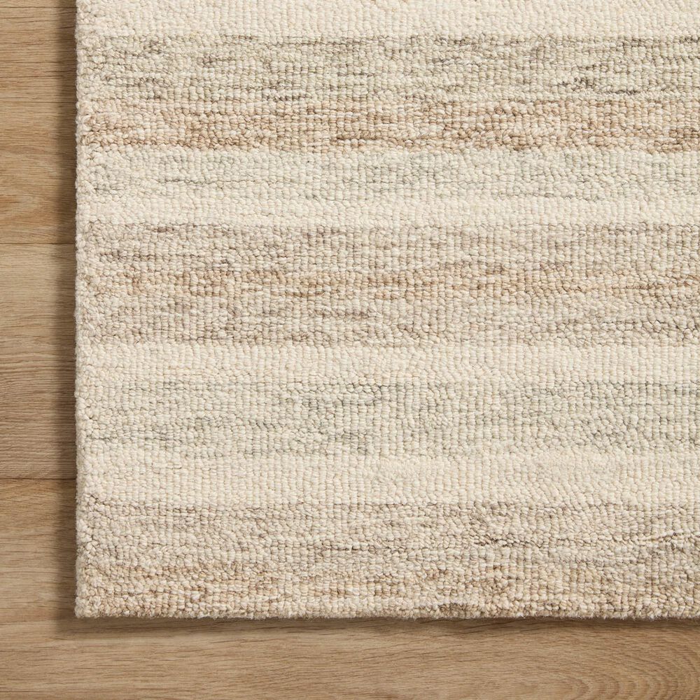 Chris Loves Julia x Loloi Chris 2&#39;6&quot; x 7&#39;6&quot; Ivory and Clay Runner, , large