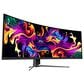 MSI 49" OLED Curved Gaming Monitor in Metallic Black, , large