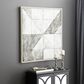 Maple and Jade 39" x 39" Abstract Wall Art in White, Taupe and Gray, , large