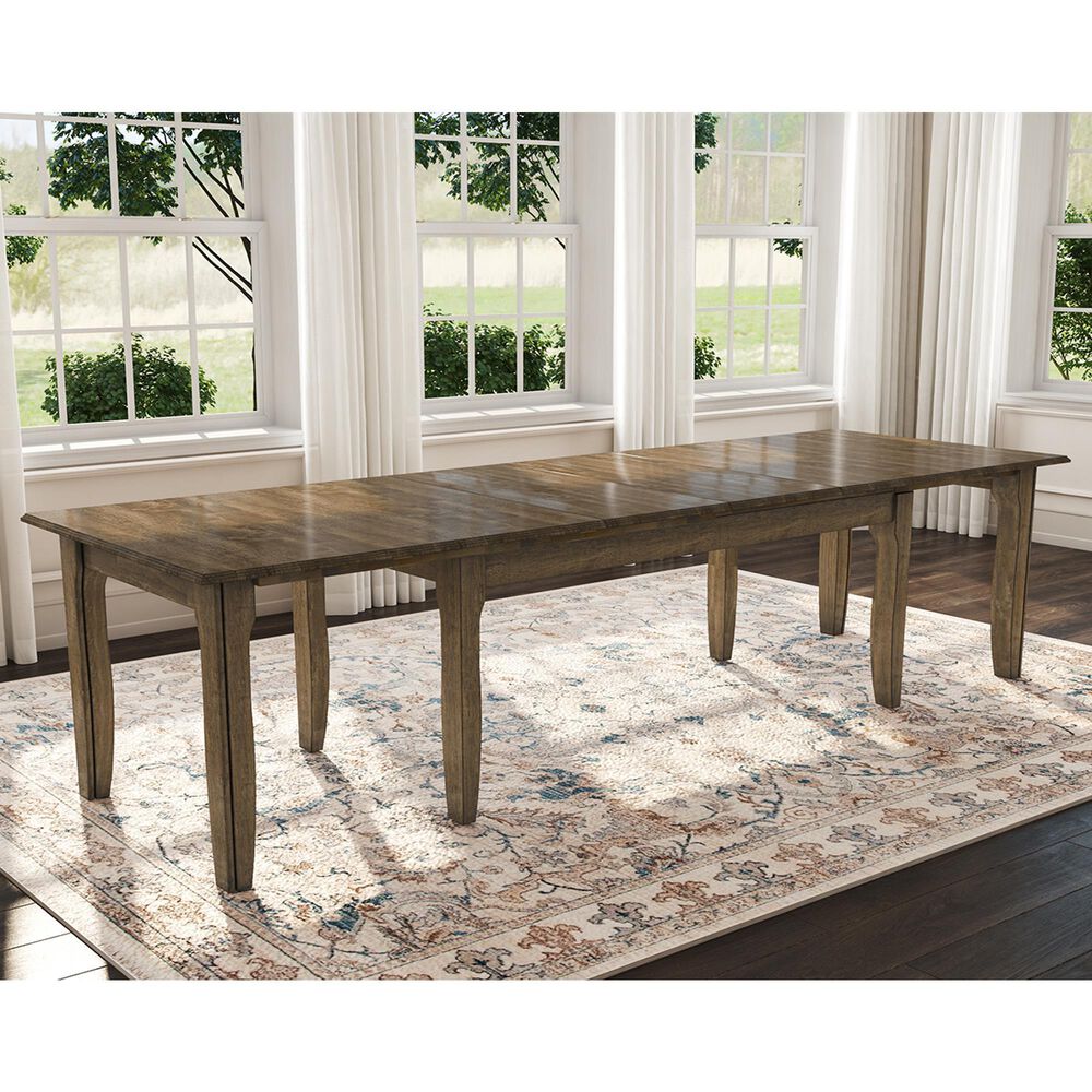 A-America Leucadia Dining Table in Toasted Java - Table Only, , large