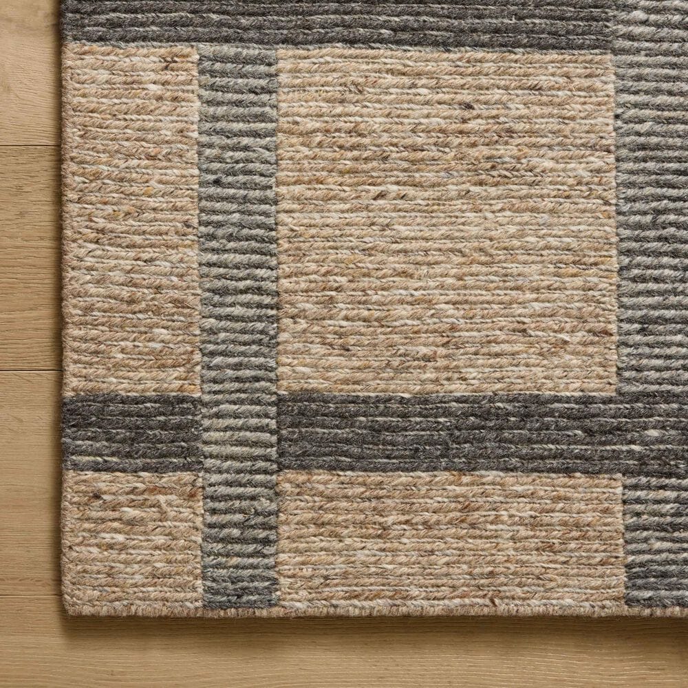 Loloi Perry Brown and Charcoal 2&#39; x 3&#39; Area Rug, , large