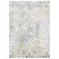 Couristan Calinda Marlowe 2" x 3" Gold, Silver and Ivory Area Rug, , large