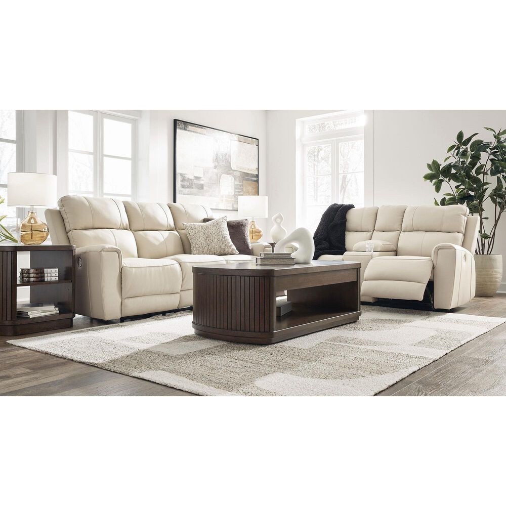 Ashley Dahlmoore Power Reclining Loveseat in Almond, , large