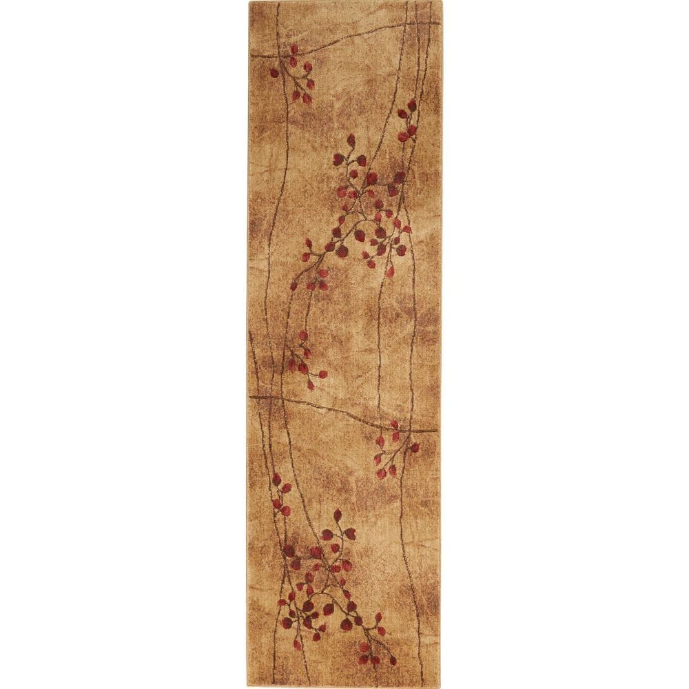 Nourison Somerset ST74-01965 2" x 5"9" Latte Runner, , large