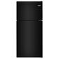Maytag 18 Cu. Ft. 30-In Wide Top Freezer Refrigerator With PowerCold Feature in Black, , large