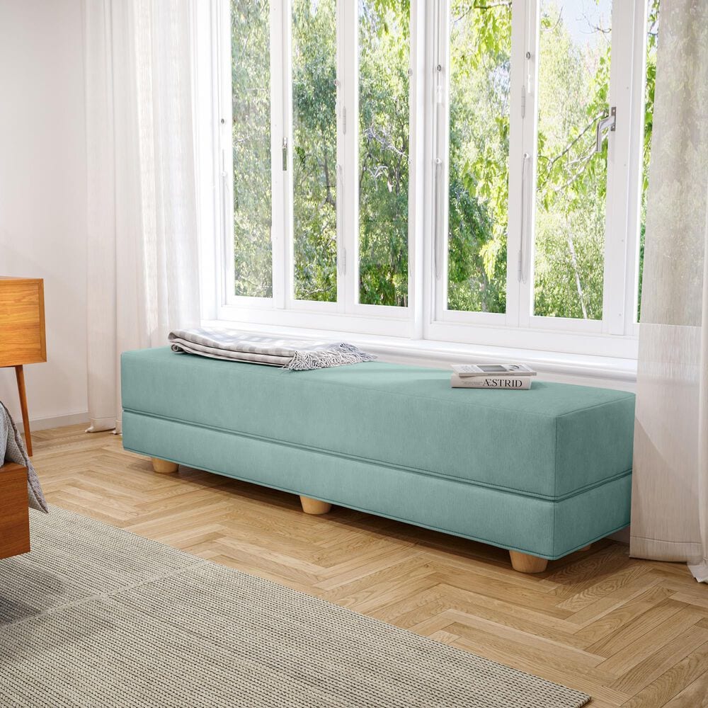 Jaxx Camden Twin Fold-Out Bench in Caribbean, , large