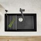 Blanco Precis 32" Super Single Bowl Kitchen Sink in Anthracite, , large