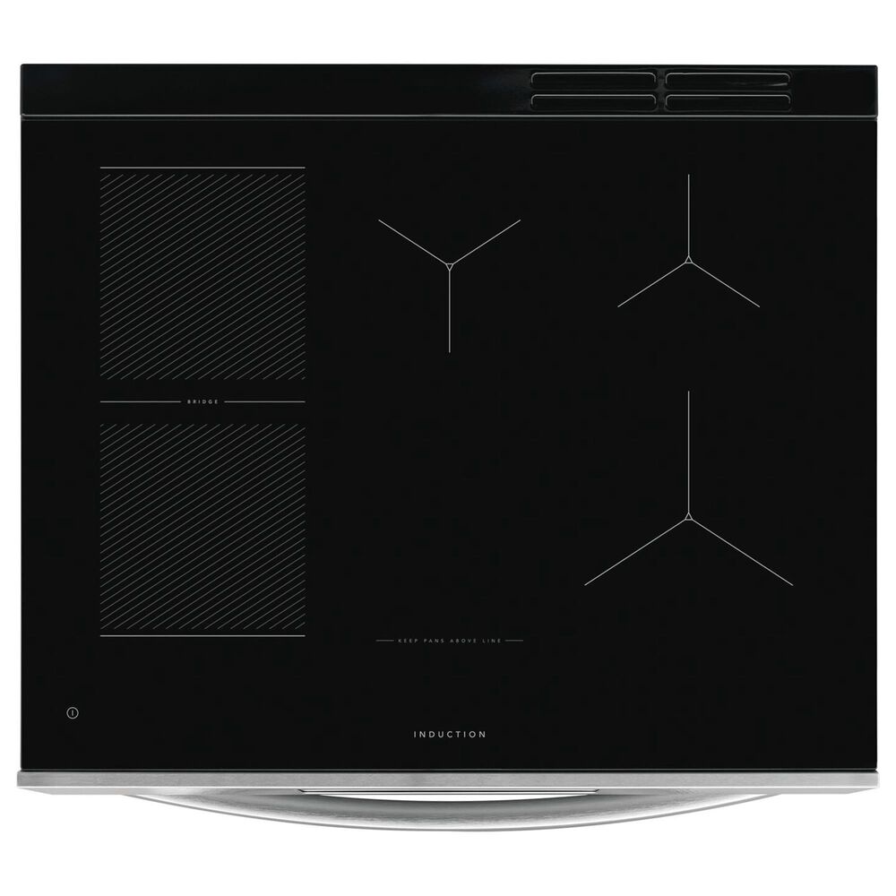 Frigidaire Gallery 2-Piece Kitchen Package with 6.2 Cu. Ft. Induction Range and 30" Over-The-Range Microwave in Stainless Steel, , large