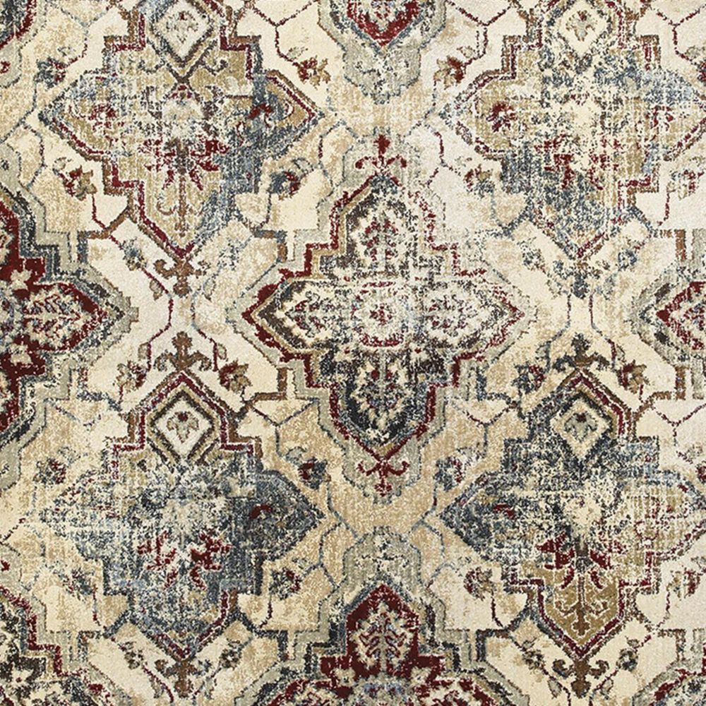 Oriental Weavers Empire 30J 9&#39;10&quot; x 12&#39;10&quot; Ivory and Gold Area Rug, , large