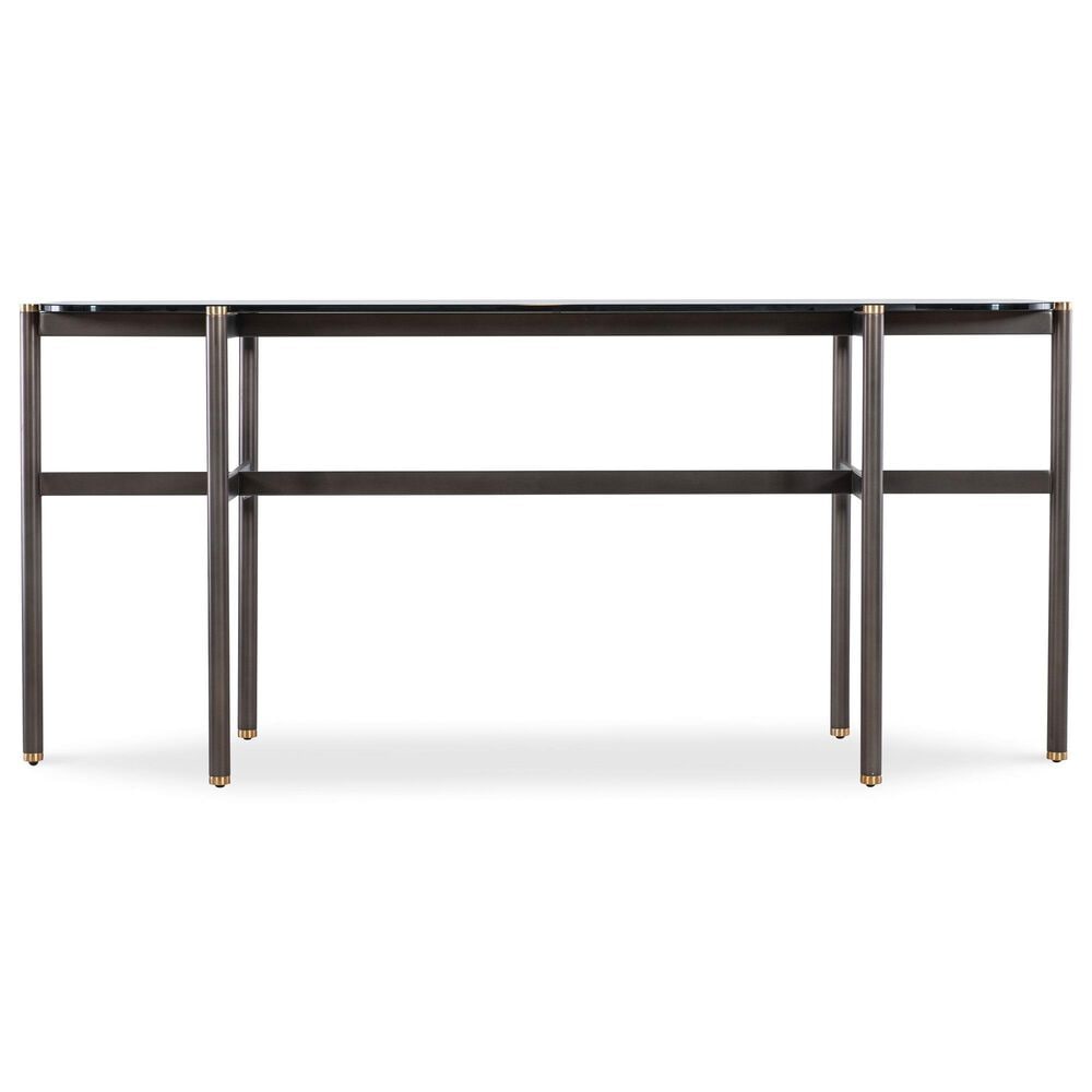 Hooker Furniture Grayson Console Table in Black and Gold, , large