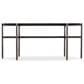 Hooker Furniture Grayson Console Table in Black and Gold, , large