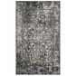 Safavieh Evoke EVK256R 2"2" x 4" Black and Grey Scatter Rug, , large