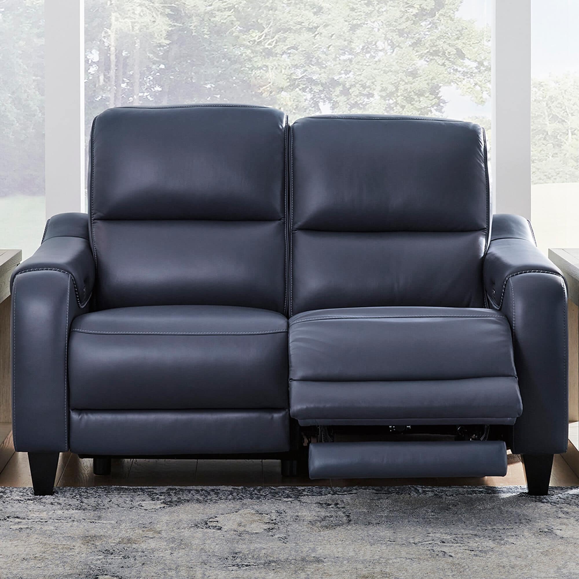 Ashley Mercomatic Power Reclining Loveseat with Adjustable
