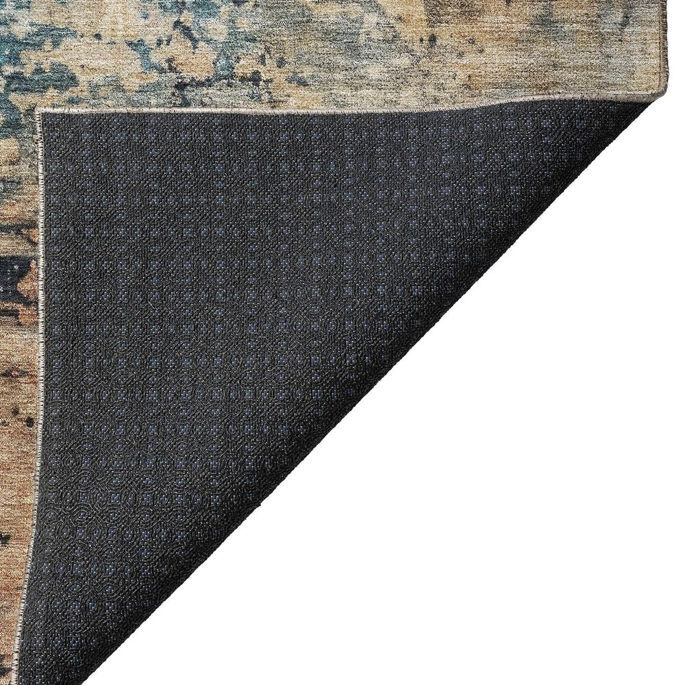Dalyn Rug Company Nouveau NV14 1&#39;8&quot; x 2&#39;6&quot; Teal Indoor/Outdoor Area Rug, , large