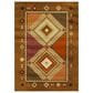 Dalyn Rug Company Phoenix 10" x 14" Walnut Indoor/Outdoor Area Rug, , large