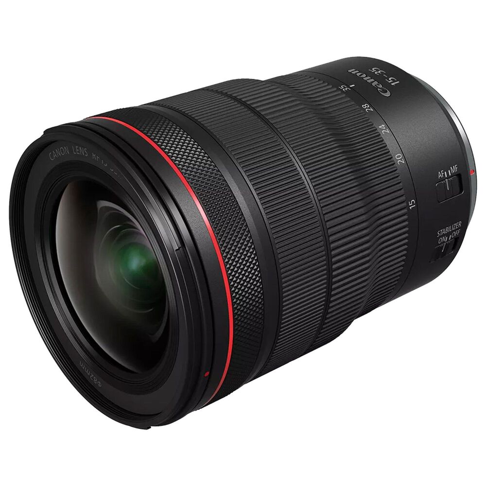 Canon RF15-35mm F2.8 L IS USM Wide Angle Zoom Lens in Black, , large