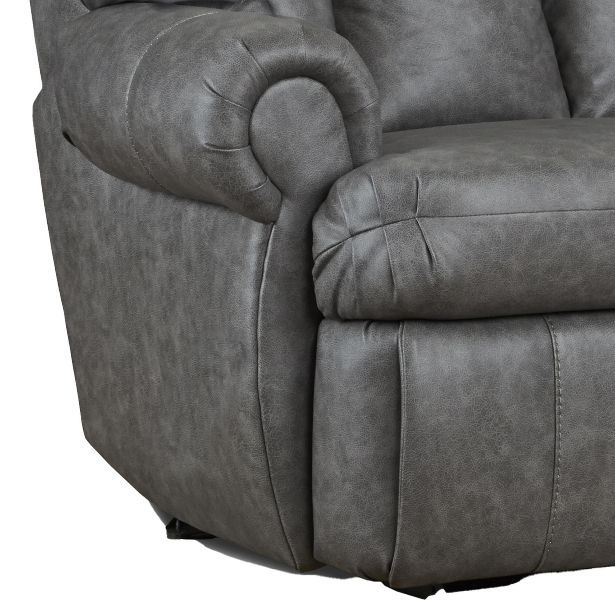 HomeStretch Kong Power Recliner in Charcoal