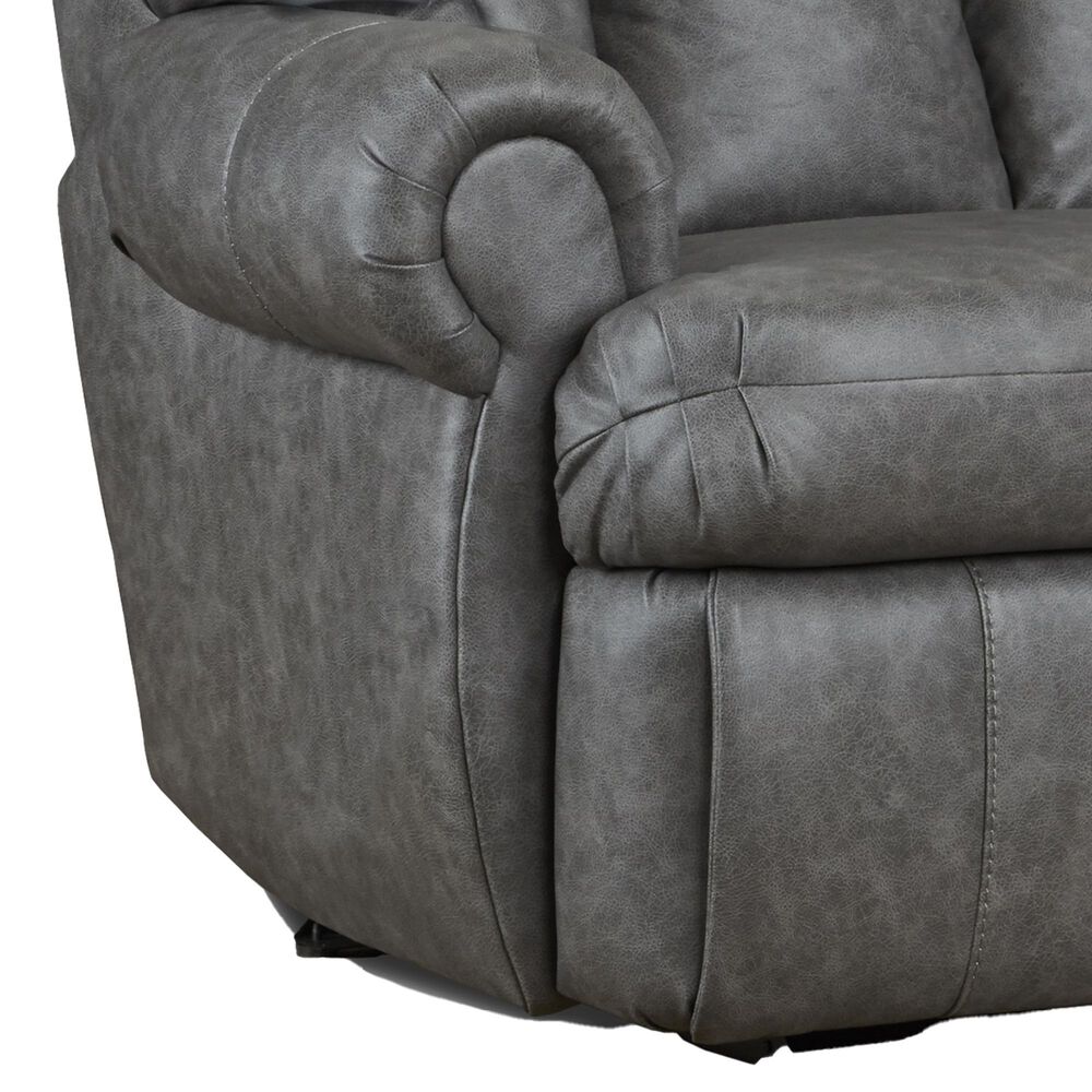 HomeStretch Kong Power Recliner in Charcoal, , large