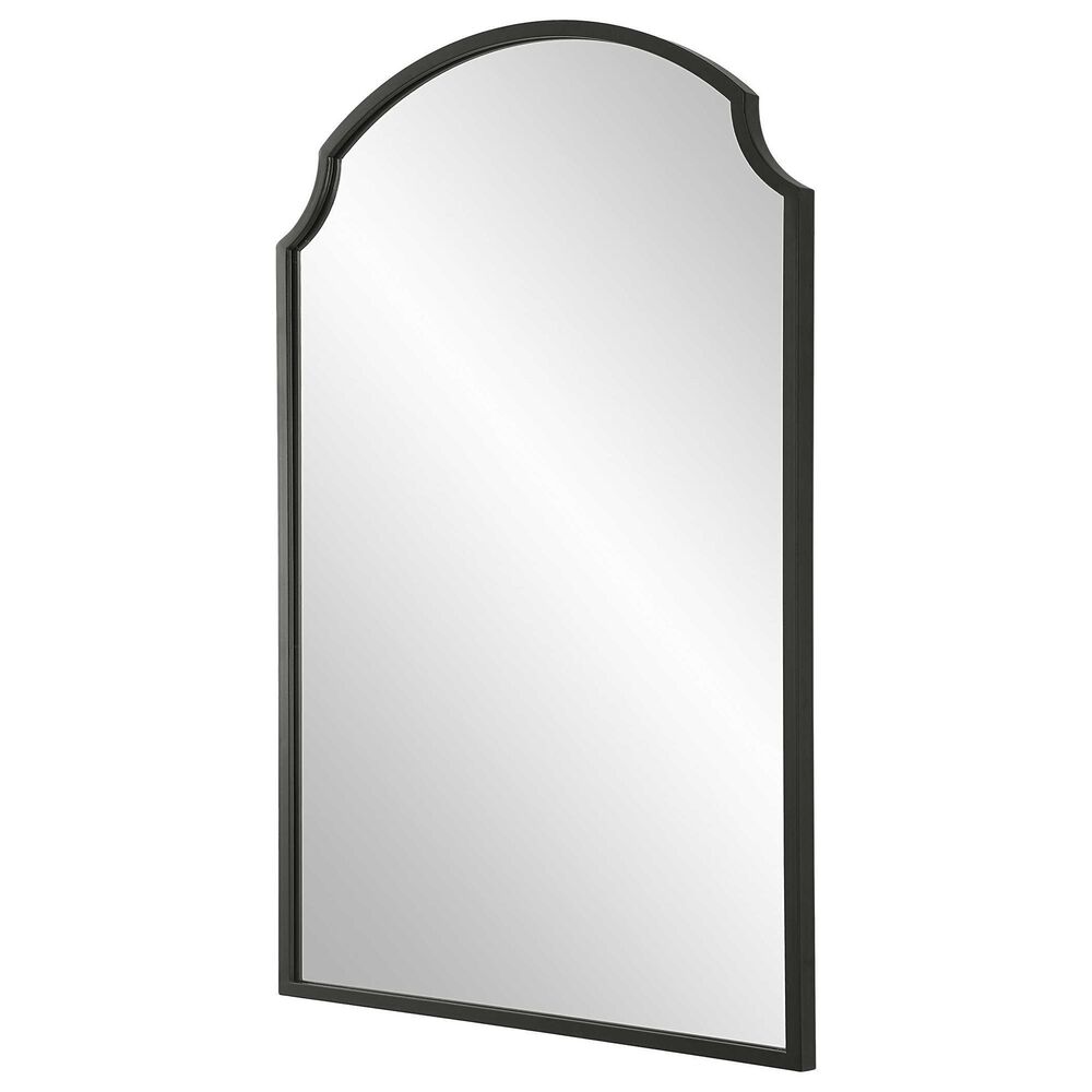 Uttermost 36&quot; Wall Mirror in Satin Black, , large