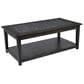 Waltham Cocktail Table with Lower Shelf in Grey, , large