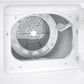 GE Appliances 6.2 Cu. Ft. Electric Dryer in White, , large