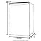 Cafe 5.7 Cu. Ft. Built-In Dual-Drawer Refrigerator in Matte White, , large