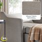 Lifestyle Solutions Haddington Convertible Chair in Flax, , large