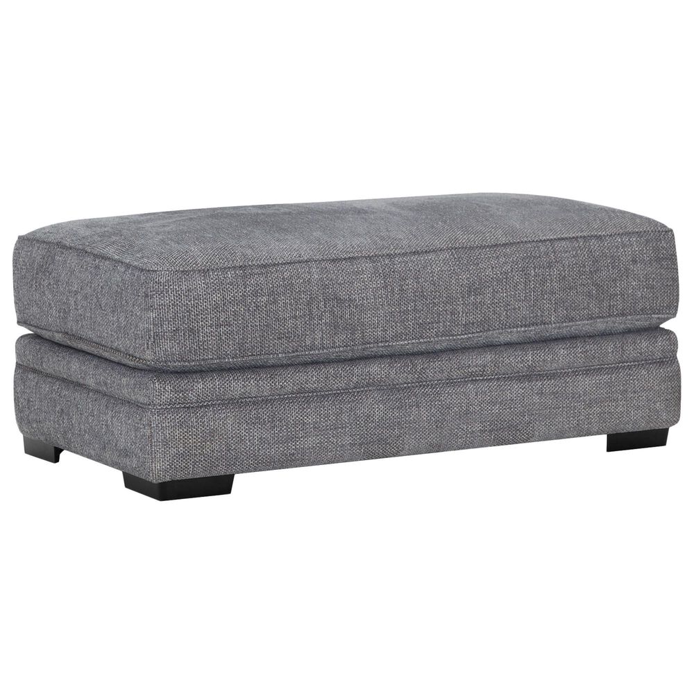 Moore Furniture Juno Ottoman in Crosby Denim, , large