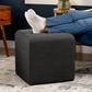 Jaxx Monroe Small Ottoman in Ebony, , large