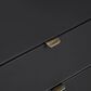 Crestview Collection Stratton 3-Drawer Chest in Black, , large
