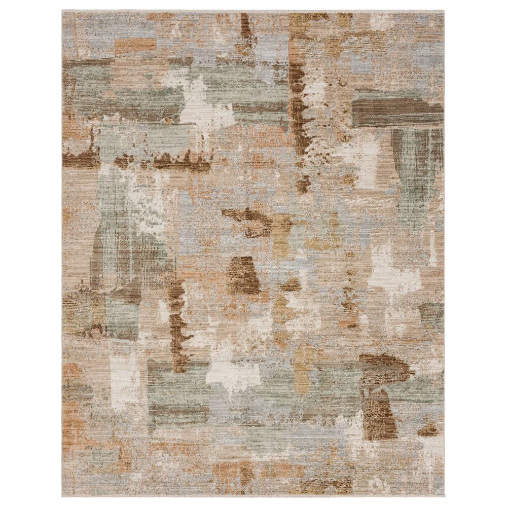 Karastan Monera Dusty Sage 5"3" x 7"10" Area Rug, , large