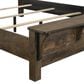 New Heritage Design Blue Ridge King Bed in Rustic Gray, , large