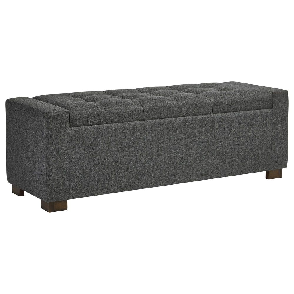 Signature Design by Ashley Cortwell Storage Bench in Gray, , large