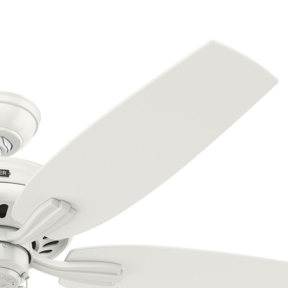 Hunter Newsome 52&quot; Ceiling Fan in Fresh White, , large