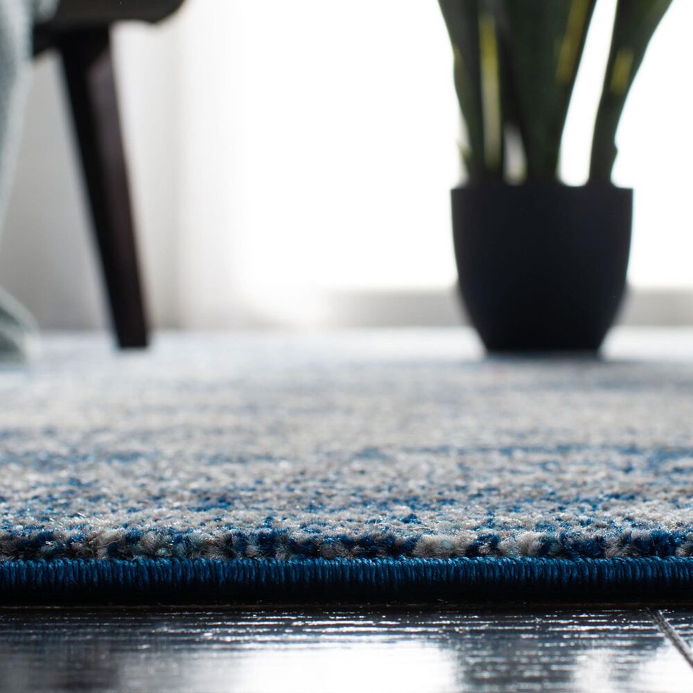 Safavieh Evoke EVK272A 10&#39; x 14&#39; Navy and Ivory Area Rug, , large