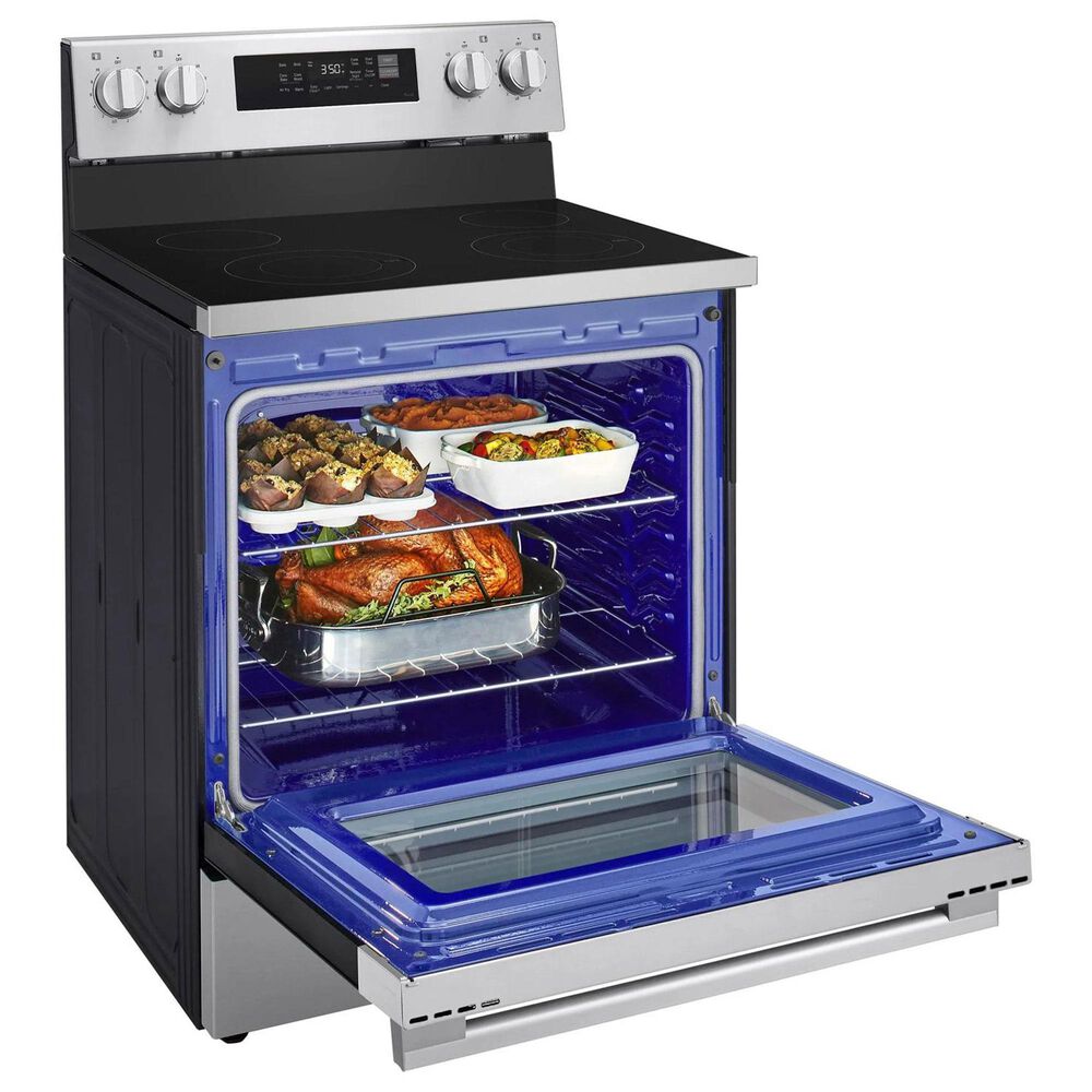 LG 6.3 Cu. Ft. Smart Electric Range in Stainless Steel, , large