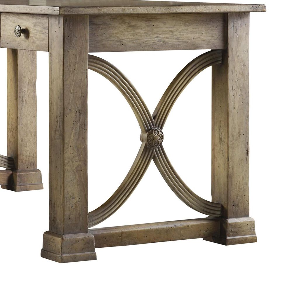 Hooker Furniture Melange Architectural Writing Desk with 3 Drawers, , large