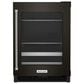 KitchenAid 24" Beverage Center with Right Hinge and Metal-Front Racks in Black Stainless Steel, , large