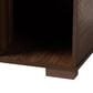 Baxton Studio Jasper 2-Door Cat Litter Box Cover House in Walnut Brown, , large